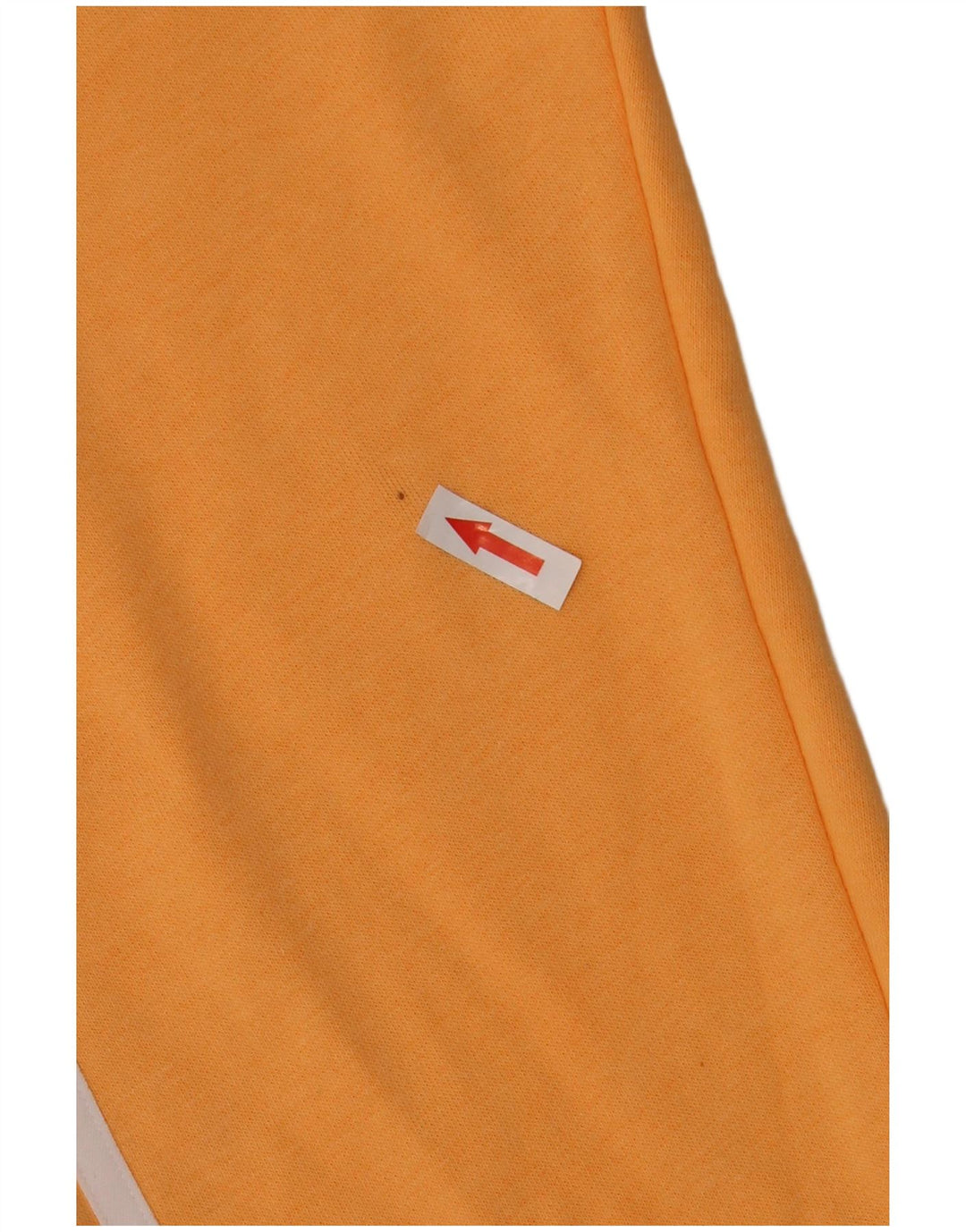 Felpa con cappuccio oversize da donna Adidas UK 12 cotone arancione medio