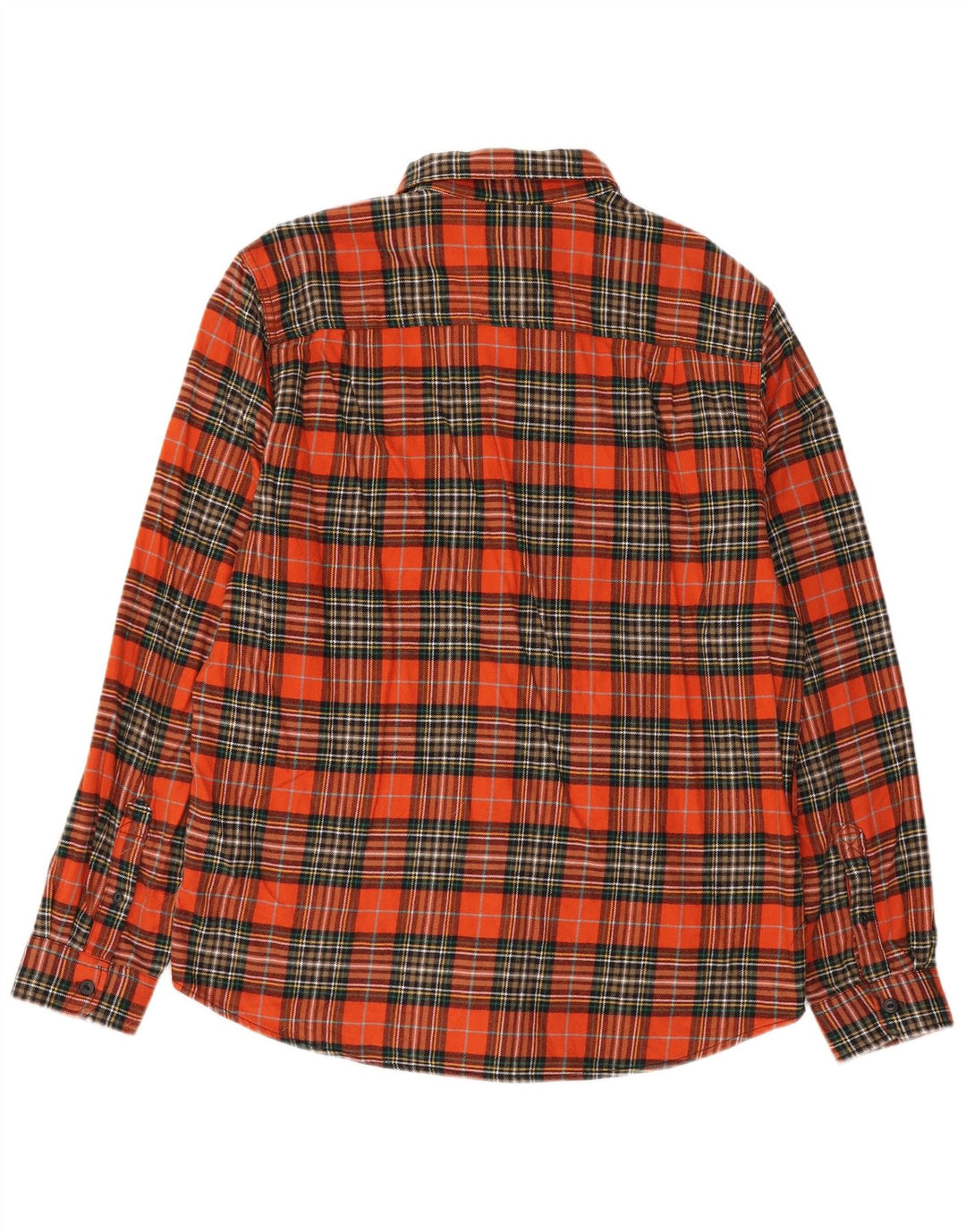 Camicia da uomo in flanella C&A, cotone a quadri rossi grandi