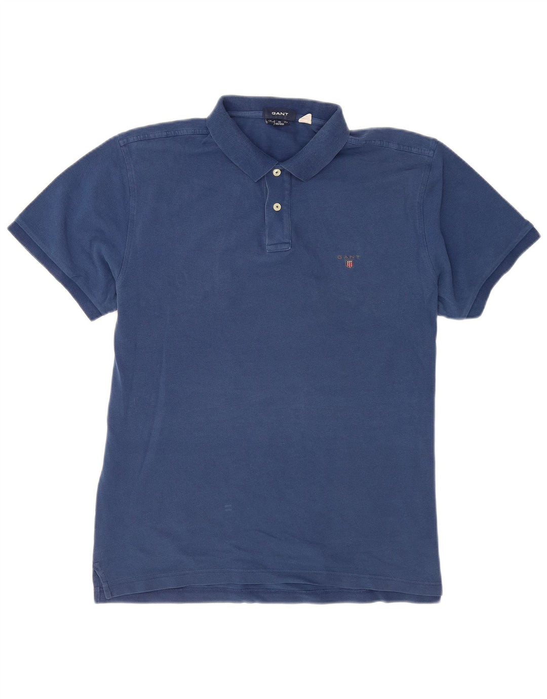 Polo Gant da uomo vestibilità regolare XL in cotone blu navy