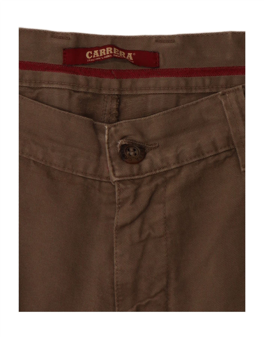 Pantaloni chino dritti da uomo Carrera W34 L33 Beige
