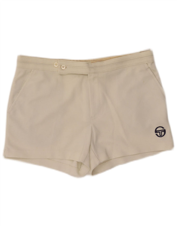 SERGIO TACCHINI Pantaloncini casual da uomo IT 48 Medio W30 Bianco sporco