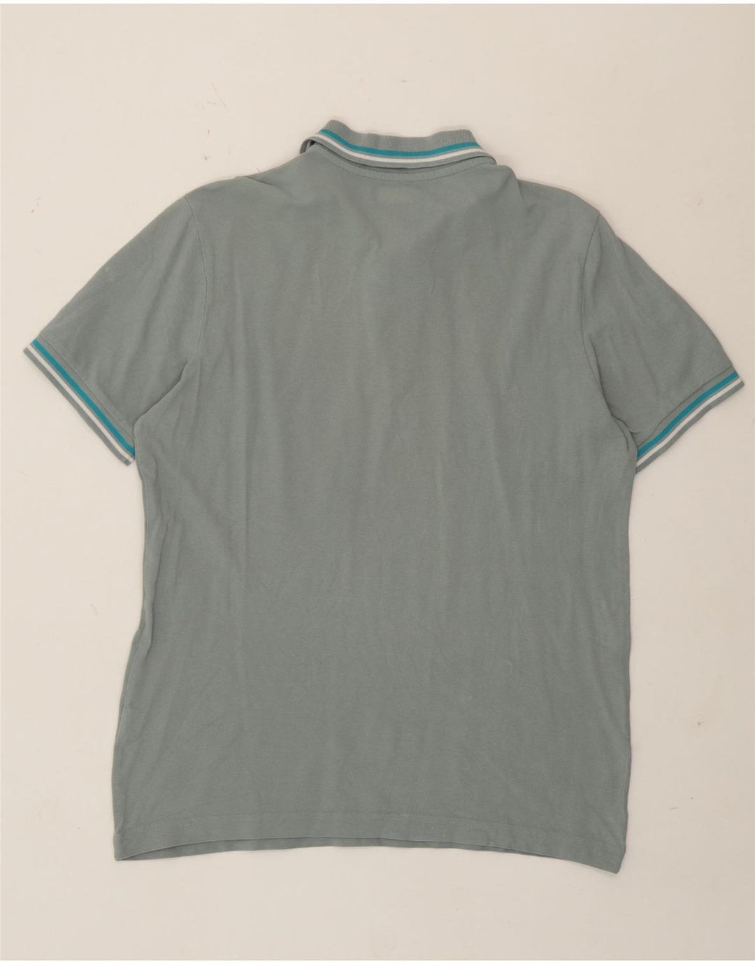 Polo Kappa Uomo Large in Cotone Grigio