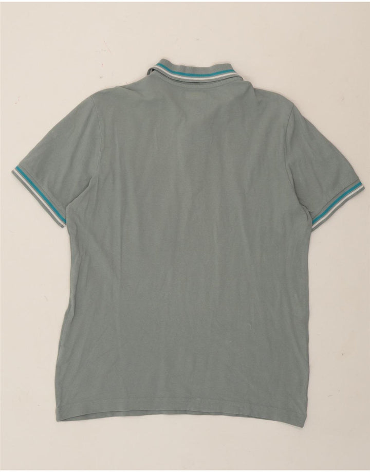 Polo Kappa Uomo Large in Cotone Grigio
