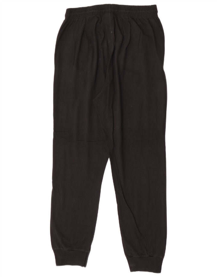 Pantaloni da tuta da uomo Champion Joggers grandi in cotone nero