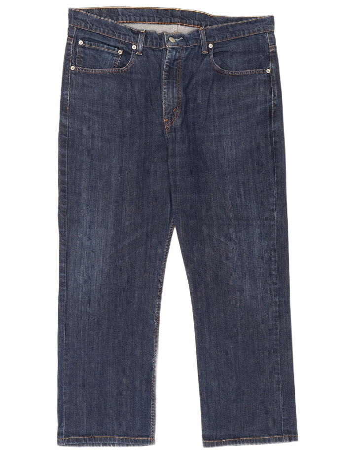 Jeans dritti da uomo Levi's W38 L28 cotone blu