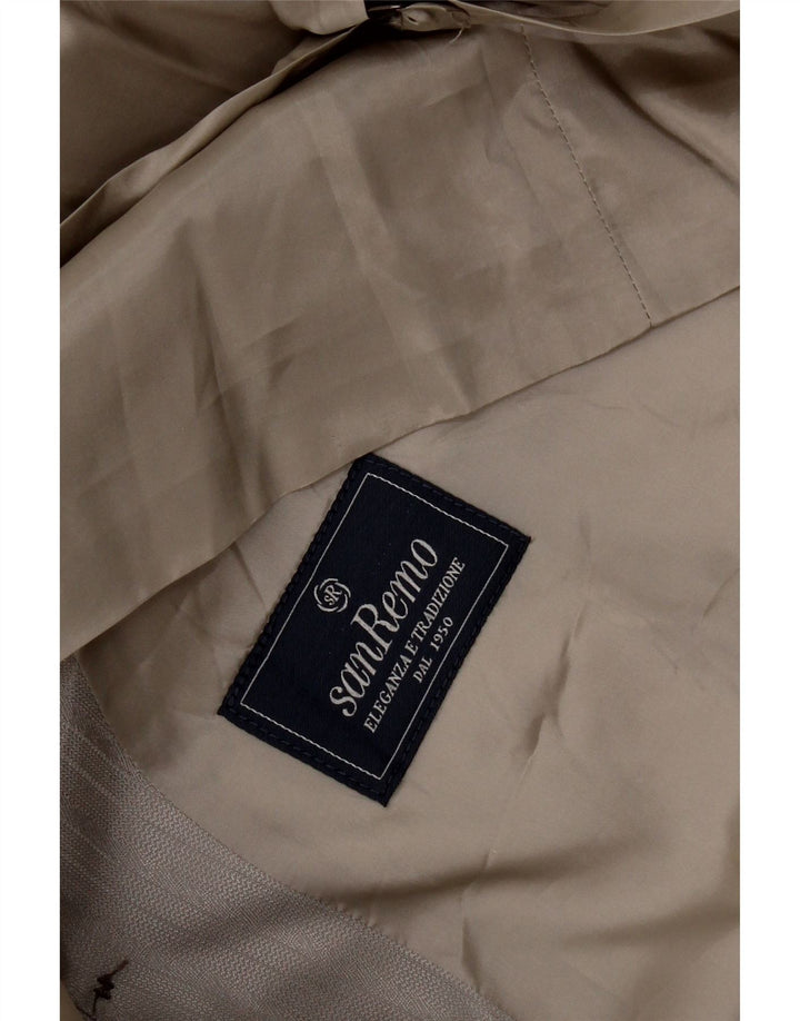 Gilet Uomo San Remo Gessato Grigio Medio