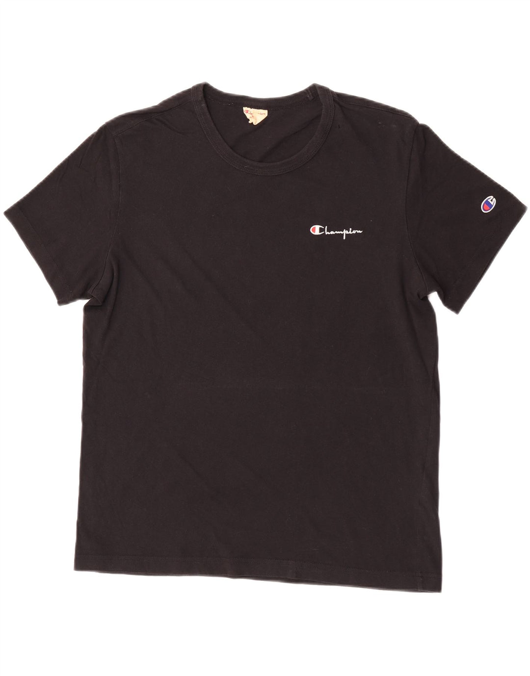 T-shirt da uomo Champion Top media nera