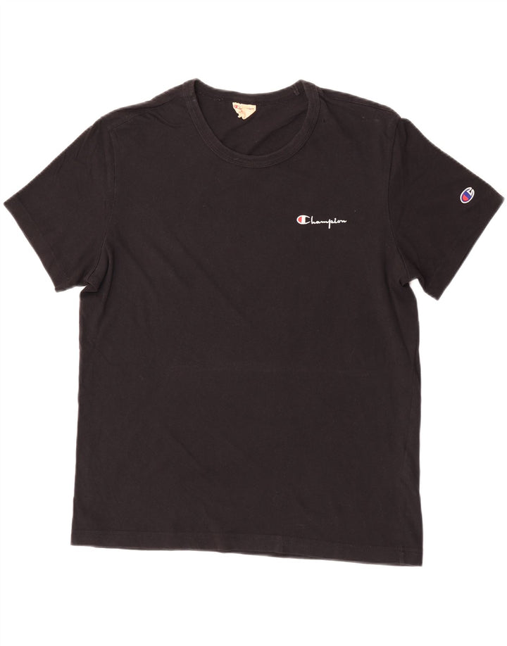 T-shirt da uomo Champion Top media nera