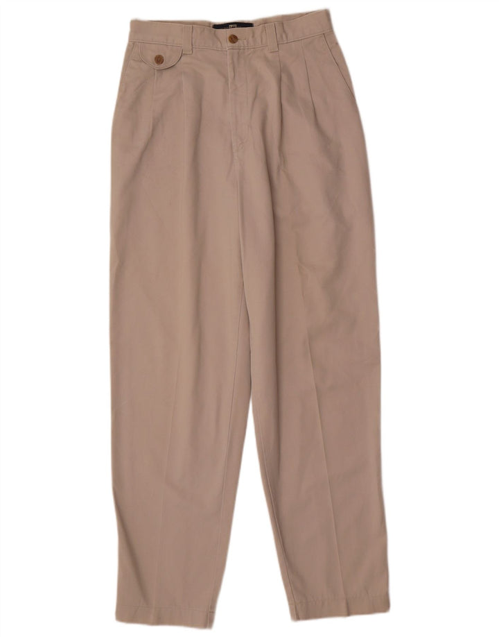 Pantaloni chino affusolati da donna Lee US 8 medi W28 L28 Cotone beige
