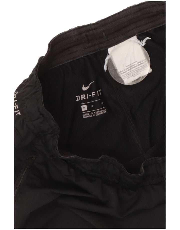 Pantaloni da tuta Nike Dri Fit da uomo, poliestere nero medio