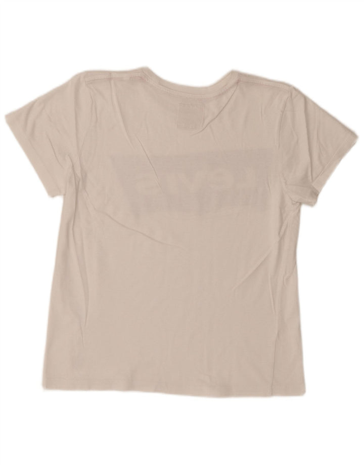 Maglietta grafica per ragazze Levi's 13-14 anni Bianca