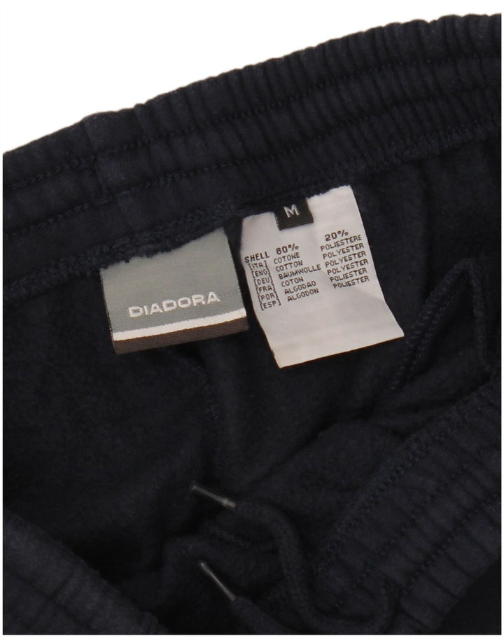 DIADORA Pantaloni Tuta Uomo Medio Blu Navy in Cotone