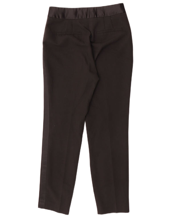Pantaloni chino slim da donna Zara piccoli W26 L28 neri
