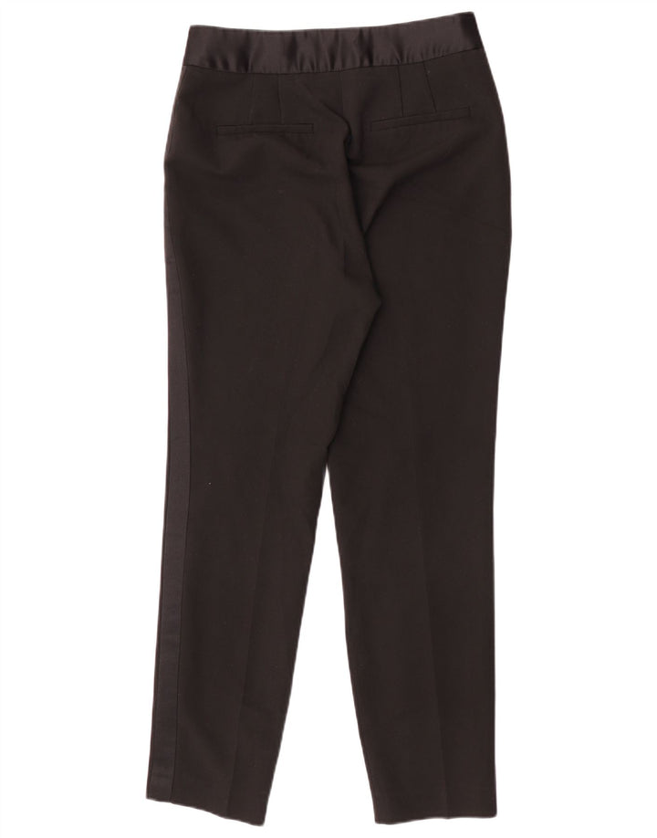 Pantaloni chino slim da donna Zara piccoli W26 L28 neri
