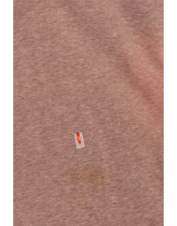 Felpa Adidas Uomo Maglione Grande Rosa Cotone