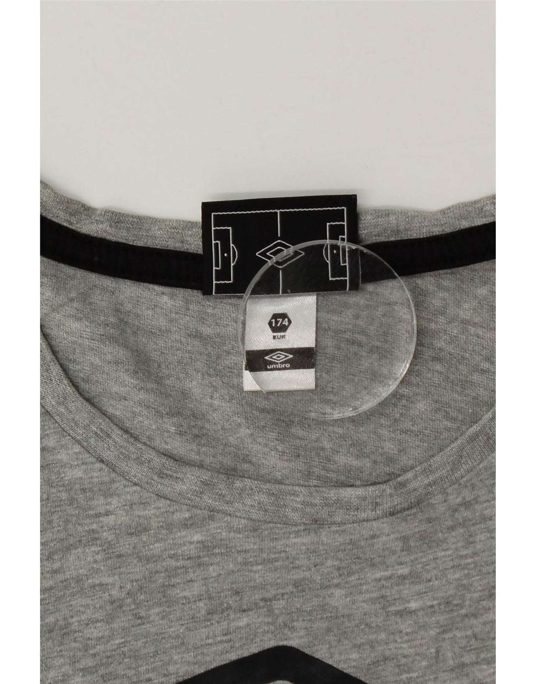 T-shirt grafica da bambino Umbro Top 15-16 anni Colorblock grigio