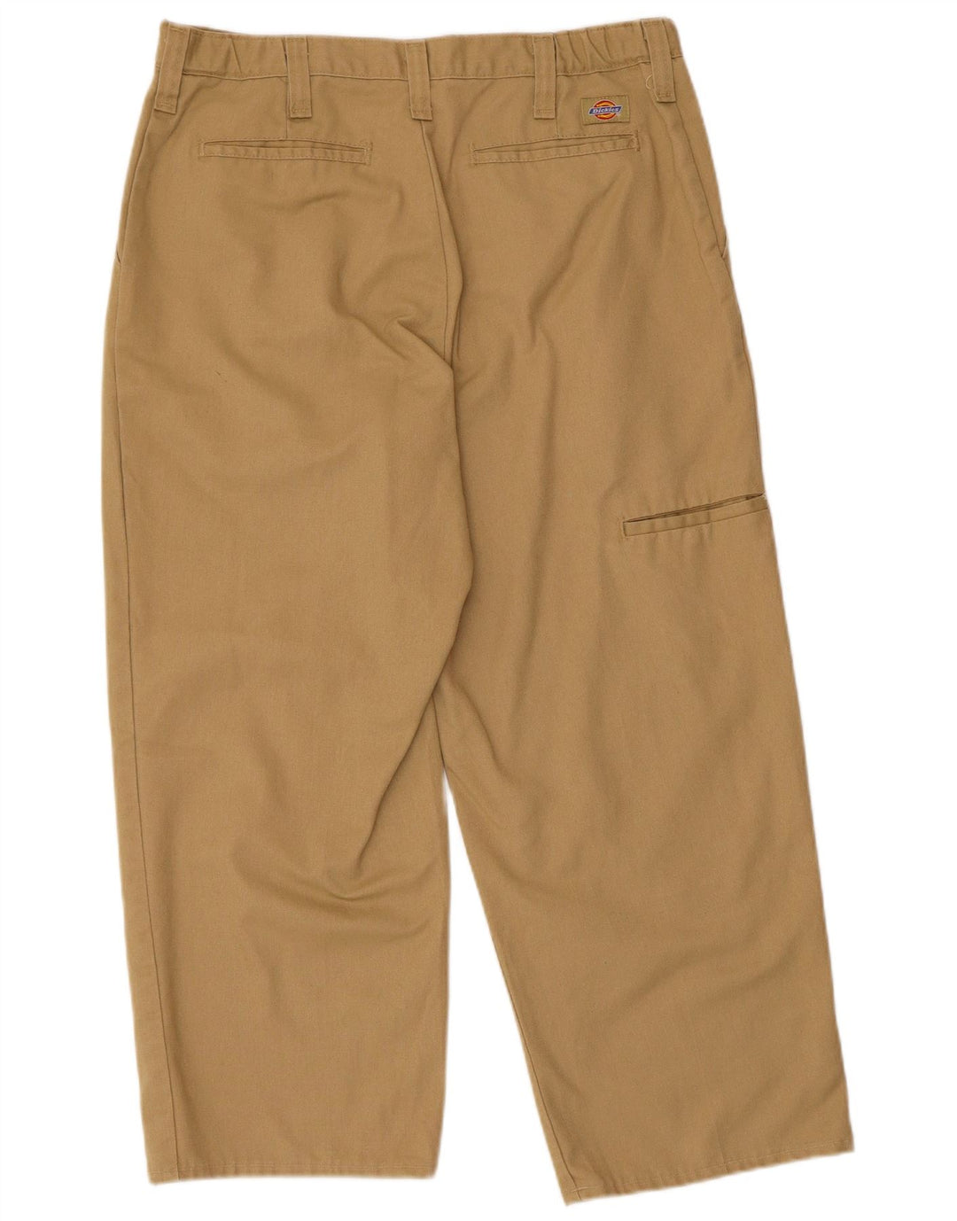 Pantaloni cargo dritti da uomo Dickies W34 L26 poliestere beige