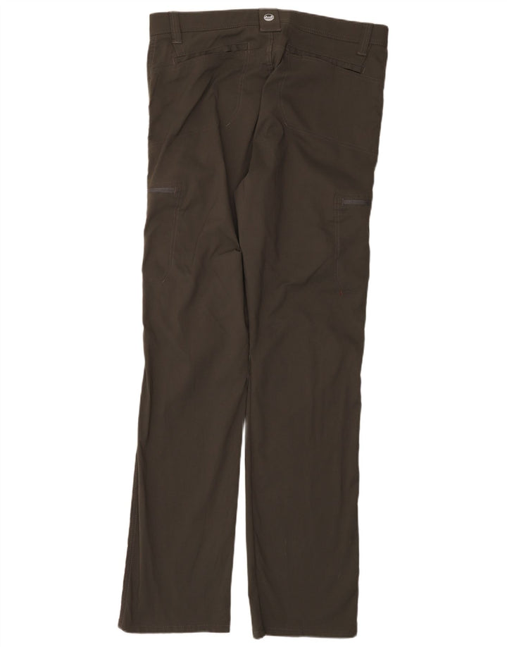 Pantaloni cargo dritti da uomo WRANGLER W36 L34 nylon grigio