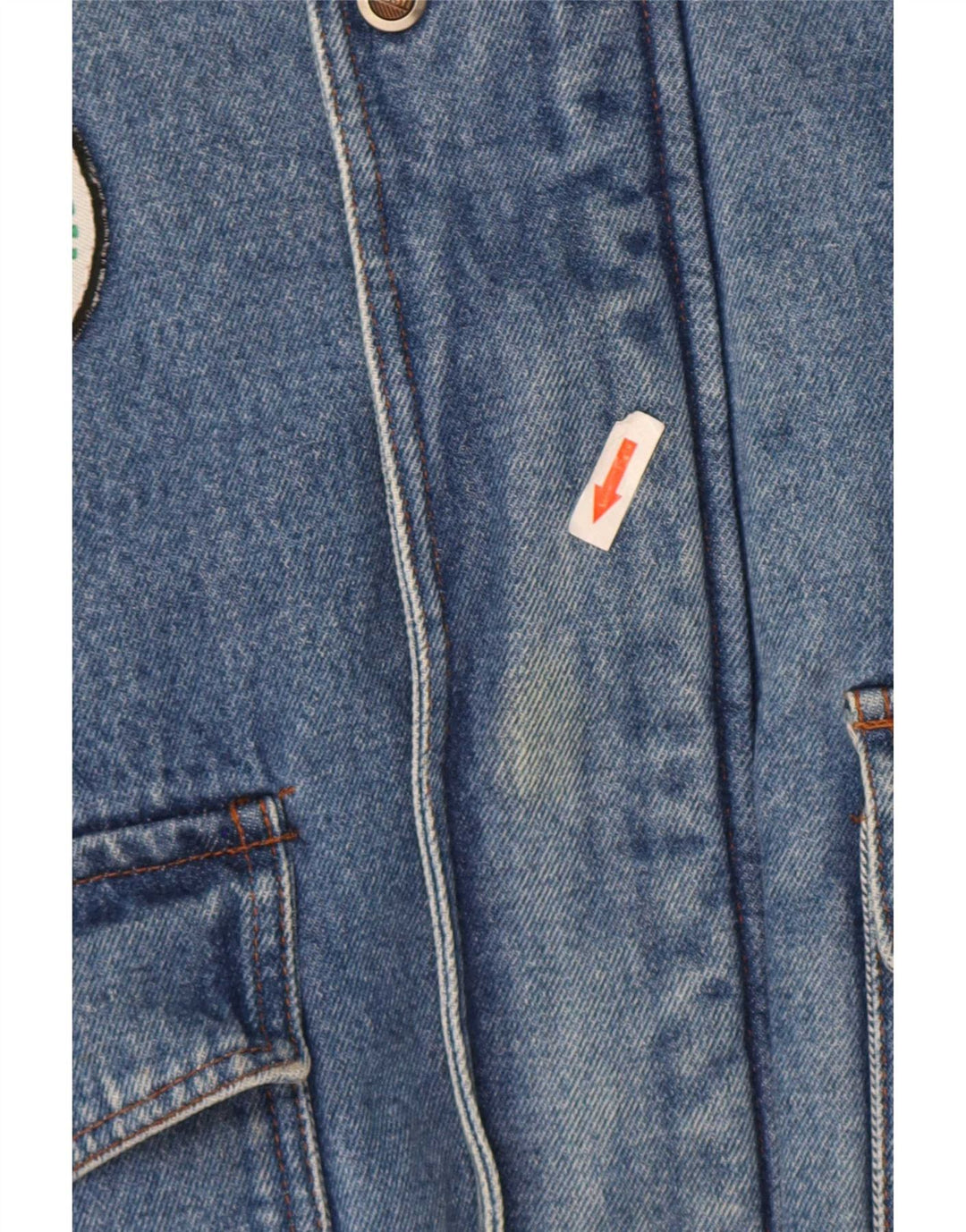 Giacca da aviatore da volo Mash Sherpa Denim da uomo IT 48/50 Blu medio