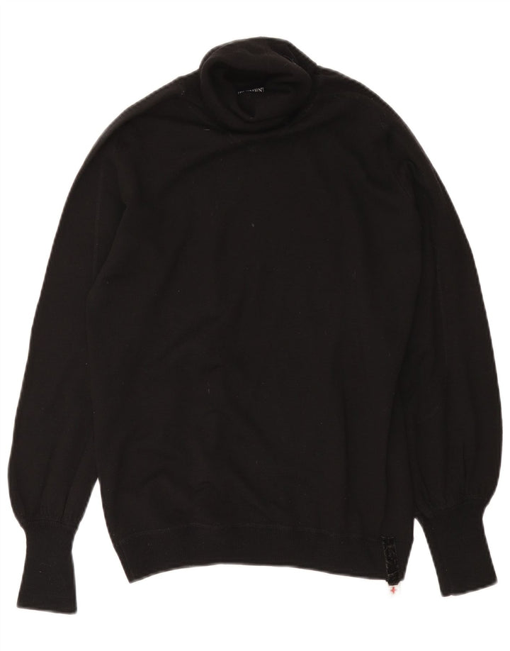 Maglione maglione a collo alto da donna Zu Elements UK 12 medio nero