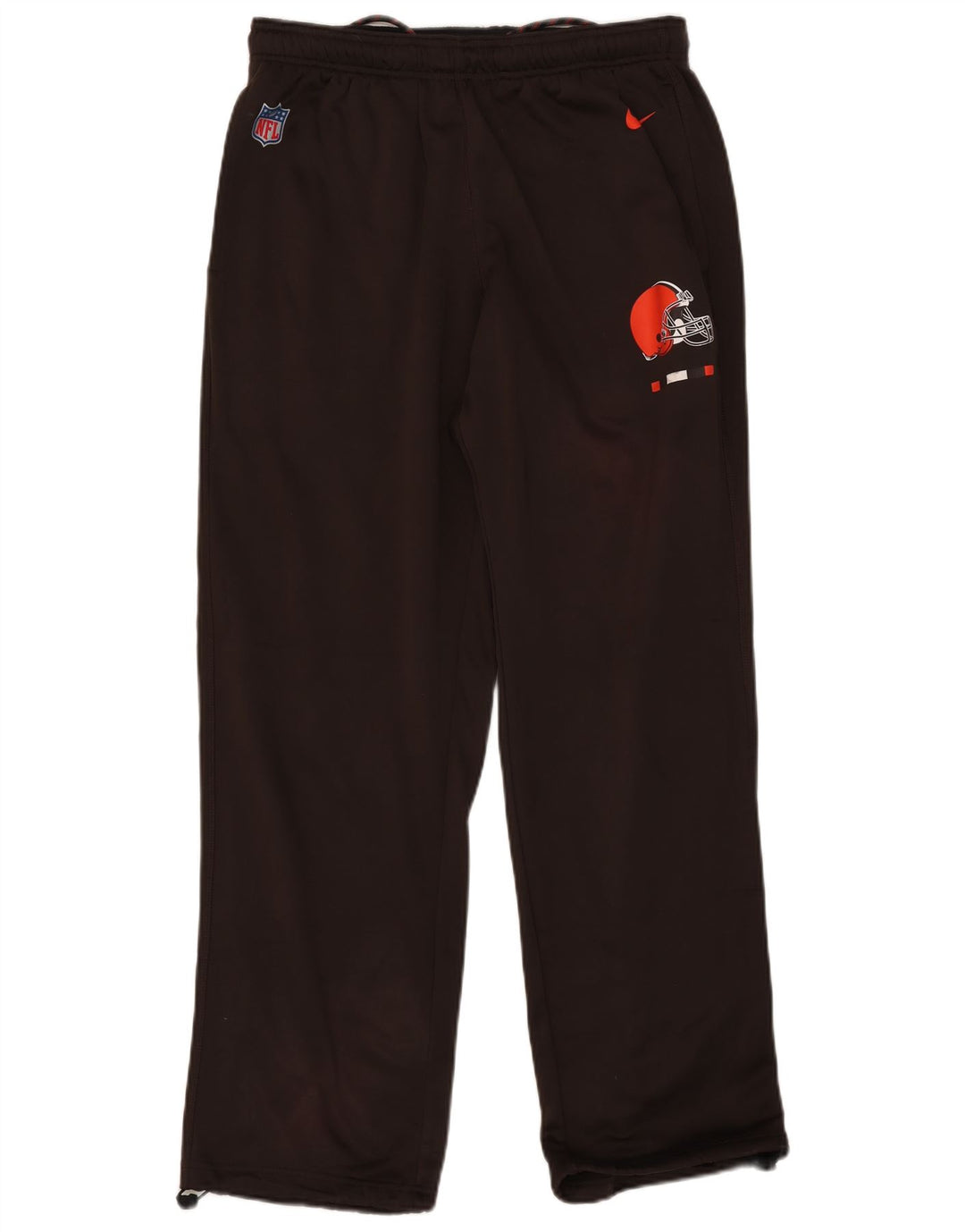 Pantaloni da tuta con grafica Nike Cleveland Browns da uomo, grandi in poliestere kaki