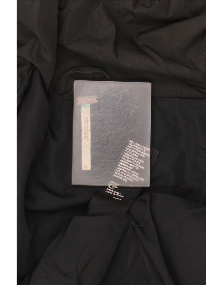 Giacca imbottita oversize da donna Free People UK 16 grande poliestere nero