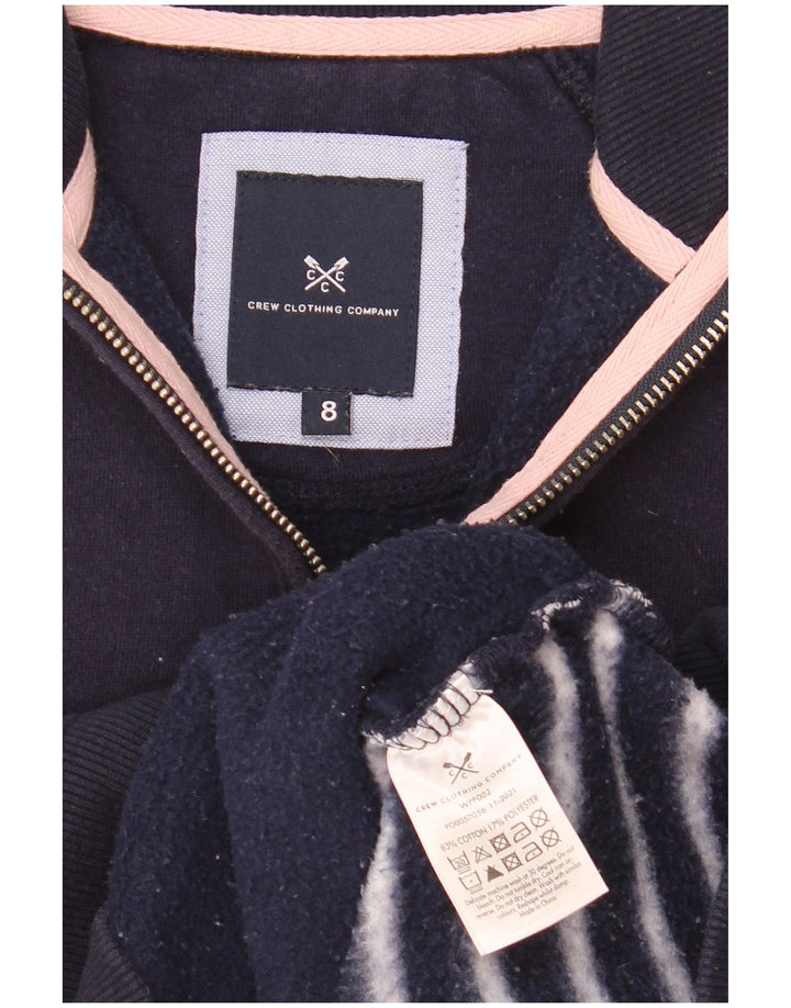 Crew Clothing Felpa oversize da donna Maglione UK 8 Small Blu navy