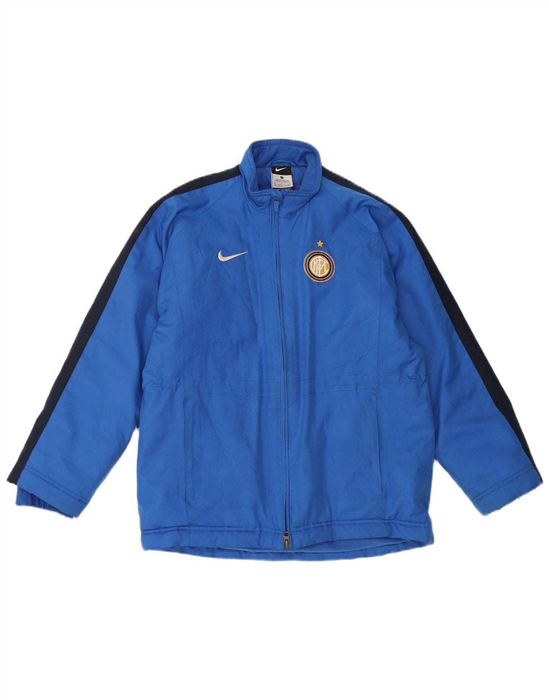 Giacca a vento Nike da ragazzo Inter Milan 8-9 anni Small Blue Colourblock