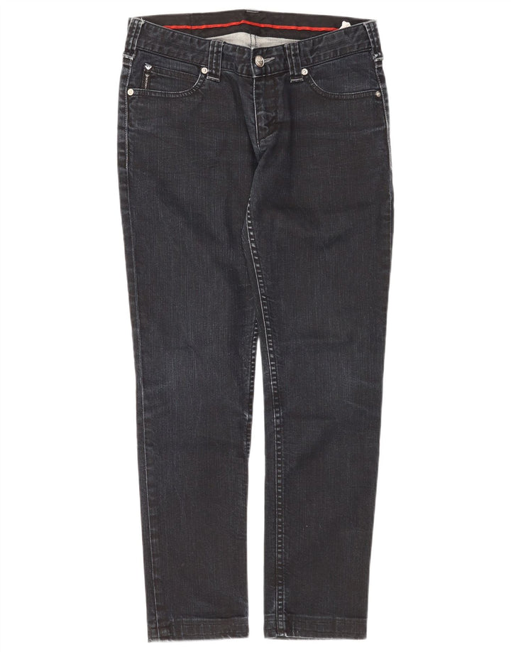 Jeans slim da donna Armani W27 L28 cotone blu navy