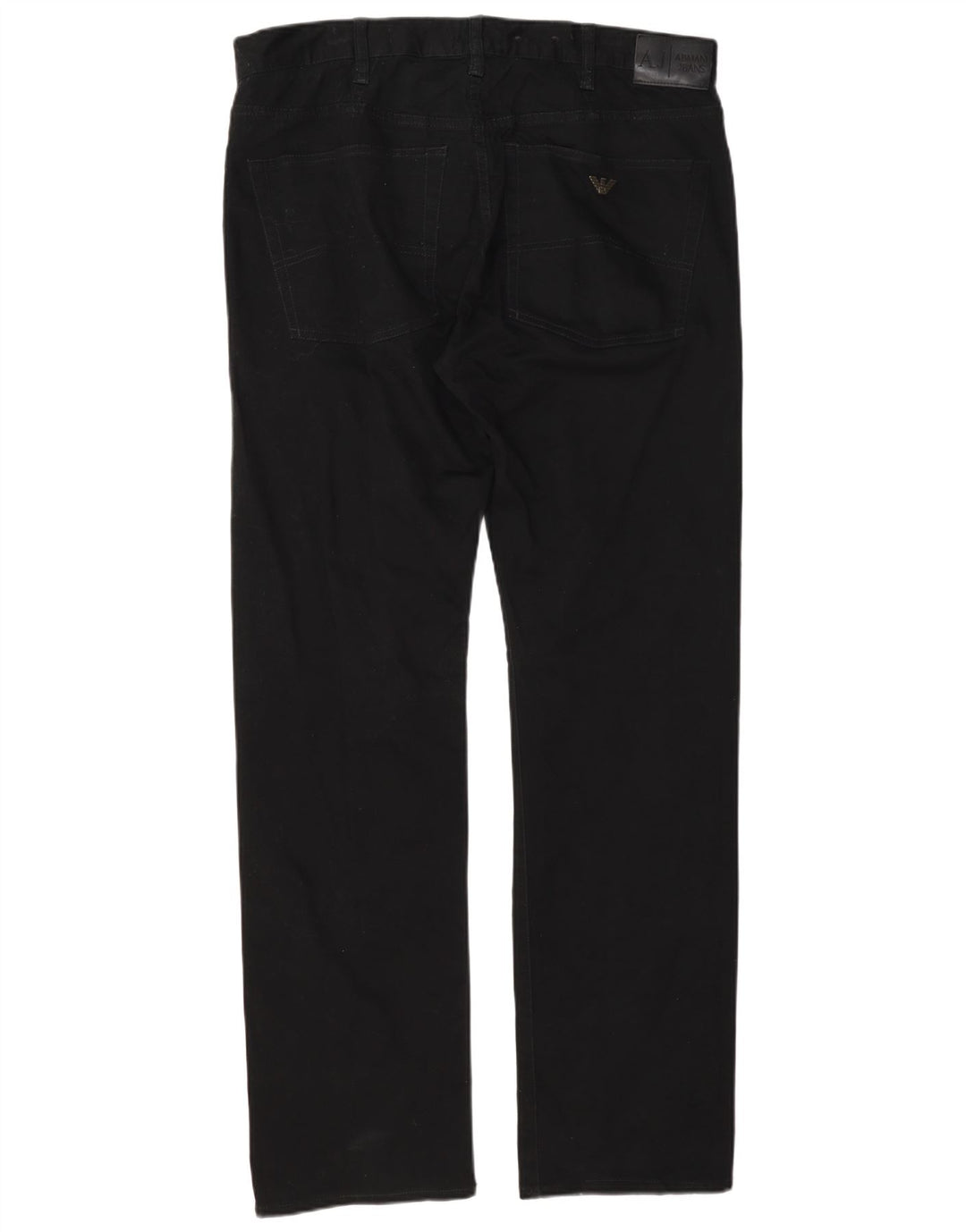 Jeans dritti da uomo Armani W36 L34 cotone blu navy