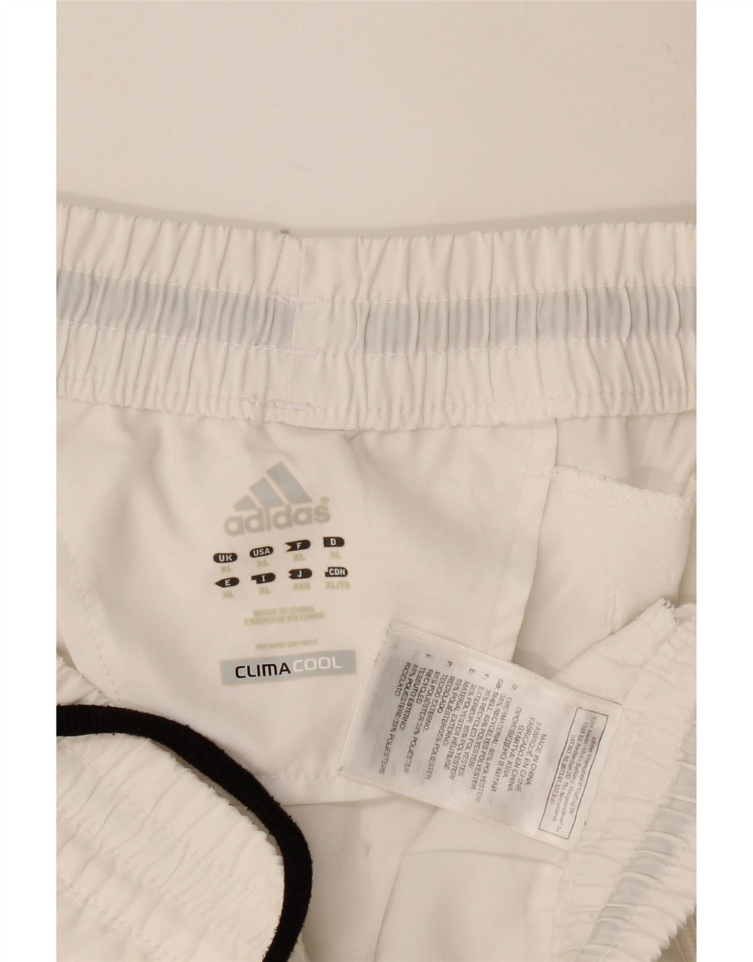 Pantaloncini sportivi ADIDAS Climacool da uomo XL poliestere bianco