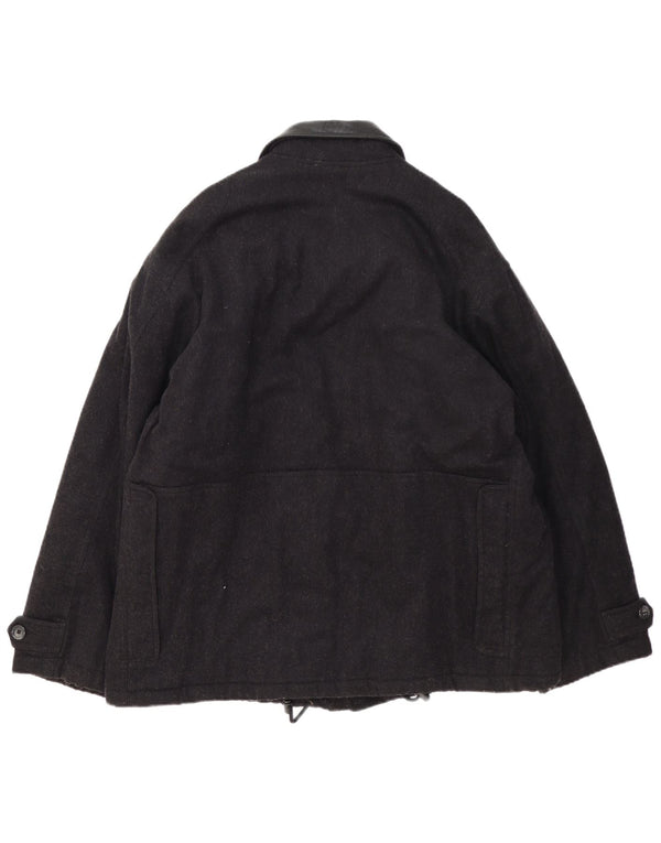 Giacca a vento da uomo Think Pink IT 54 2XL Lana nera