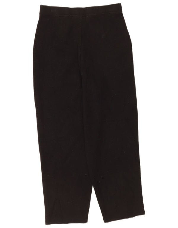 Pantaloni cropped Zara da donna medi W28 L24 viscosa nera