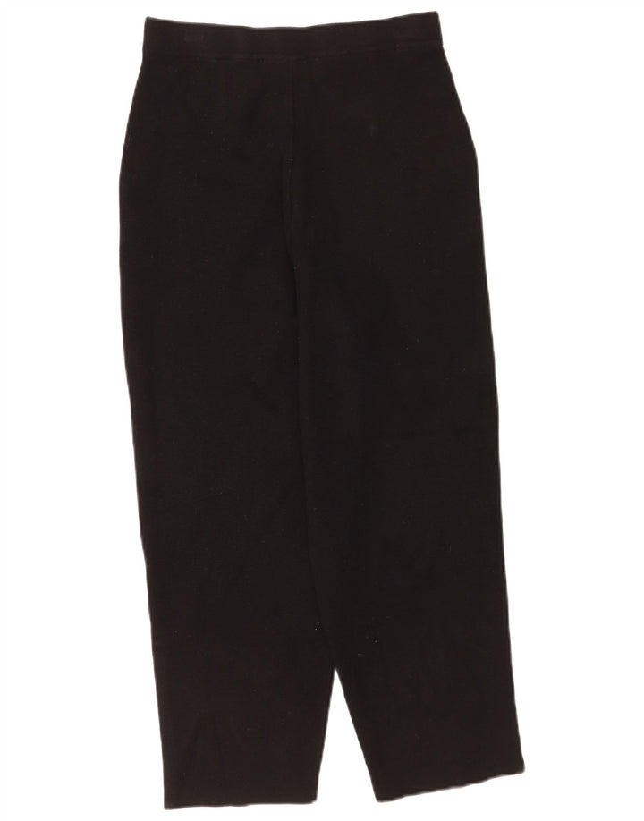 Pantaloni cropped Zara da donna medi W28 L24 viscosa nera