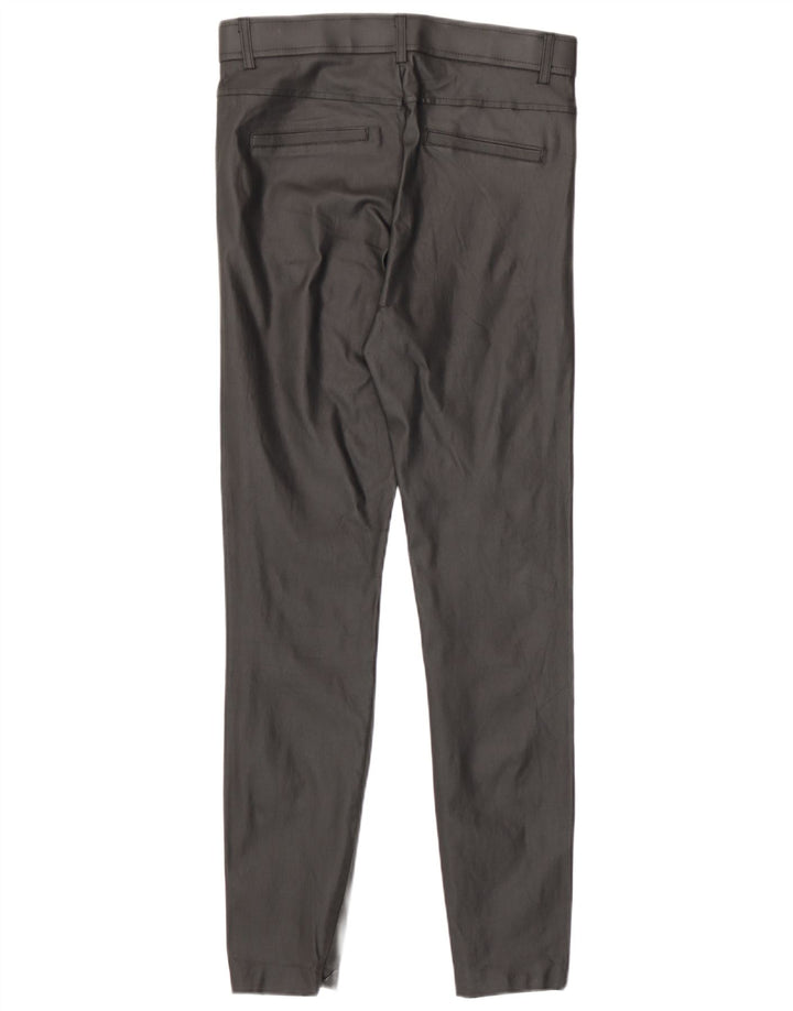 Leggings Zara da donna in ecopelle medi W28 L28 neri