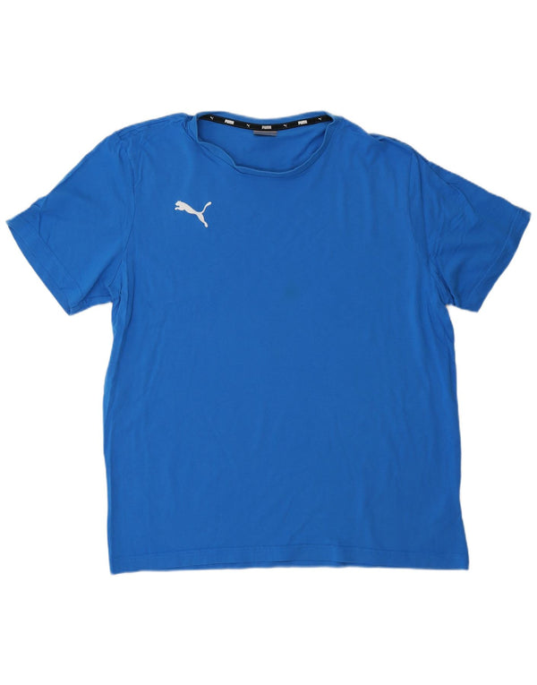 Maglietta PUMA da uomo Top XL in cotone blu