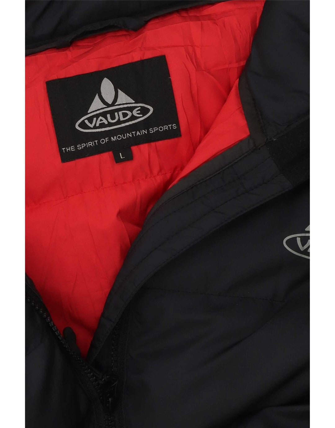 Giacca imbottita con cappuccio da uomo Vaude UK 40 grande nera
