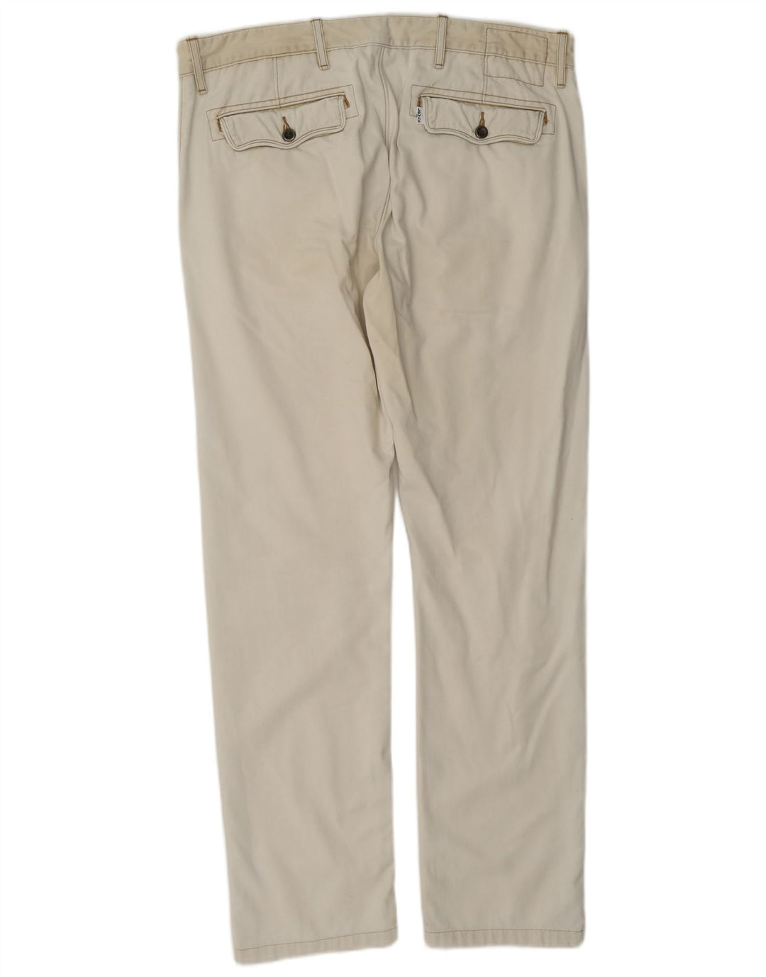 Pantaloni chino dritti da uomo Levi's W38 L32 bianchi