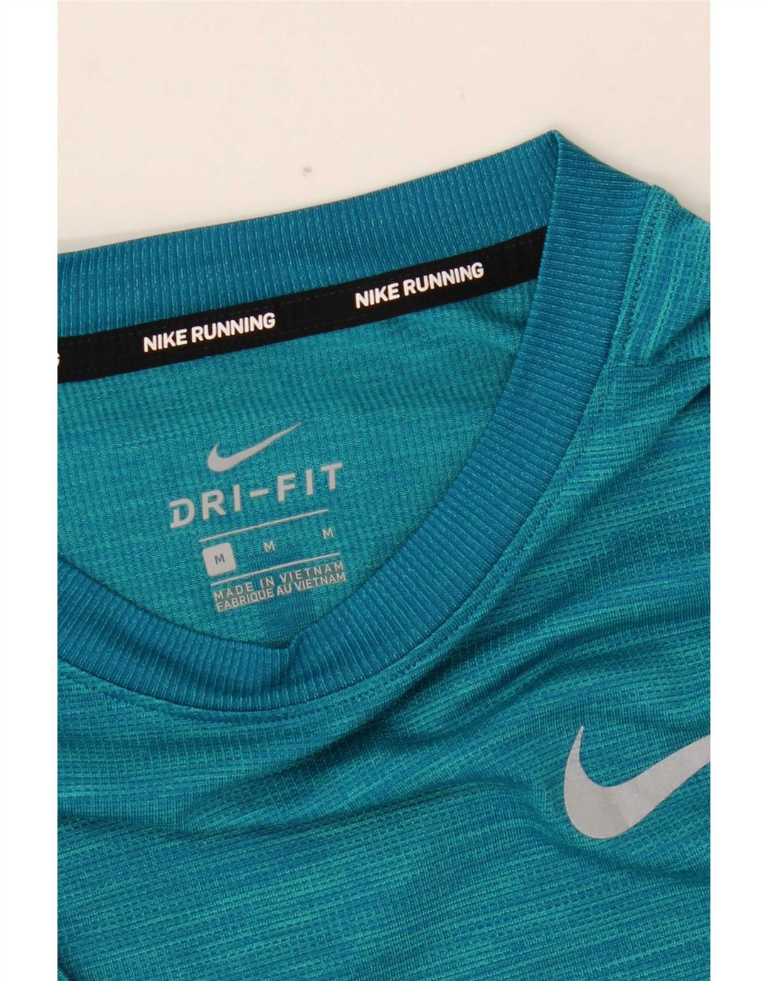 T-shirt Nike Dri Fit da uomo, blu medio screziato