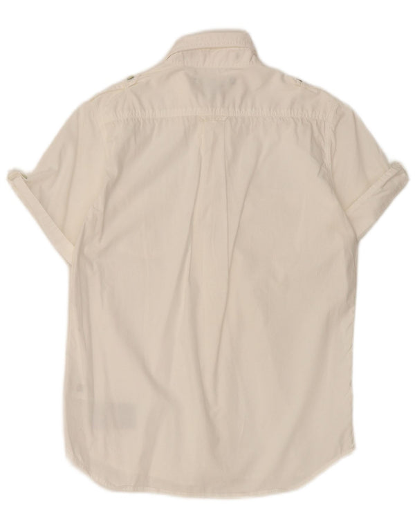 Gant Camicia a maniche corte da bambino 11-12 anni XL in cotone bianco