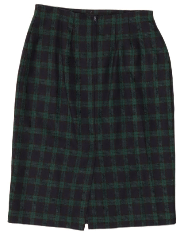 Gonna a tubino St. Michael da donna Marks & Spencer W30 medio blu navy a quadri