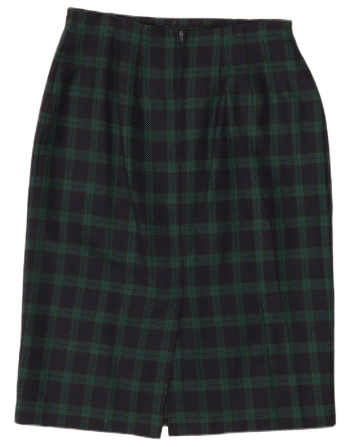 Gonna a tubino St. Michael da donna Marks & Spencer W30 medio blu navy a quadri