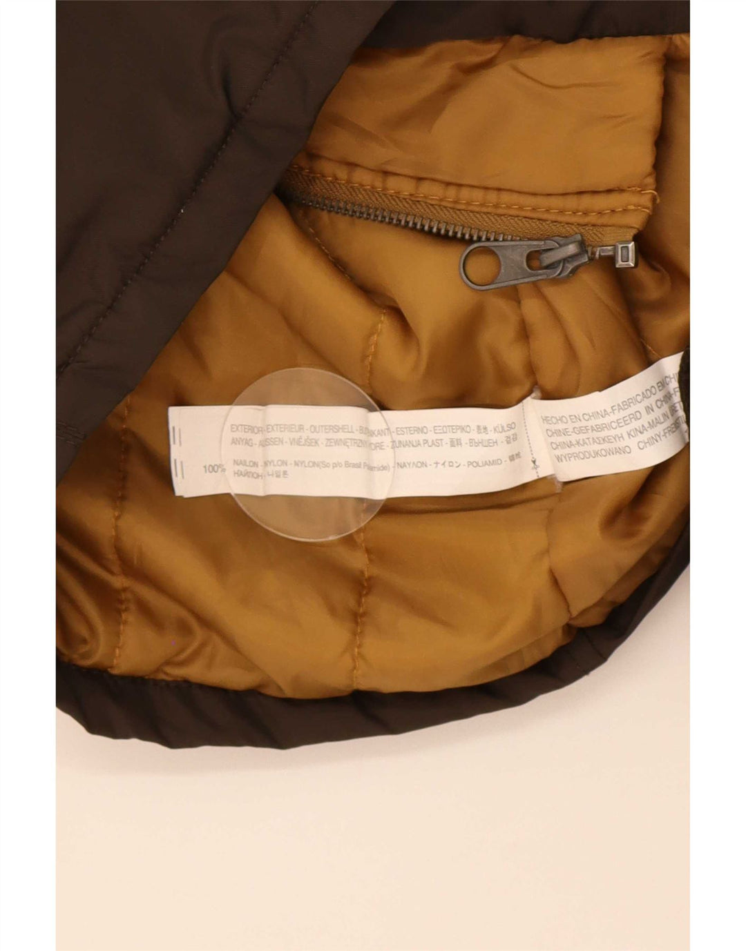 Giacca Utility Zara da bambino 11-12 anni in nylon marrone