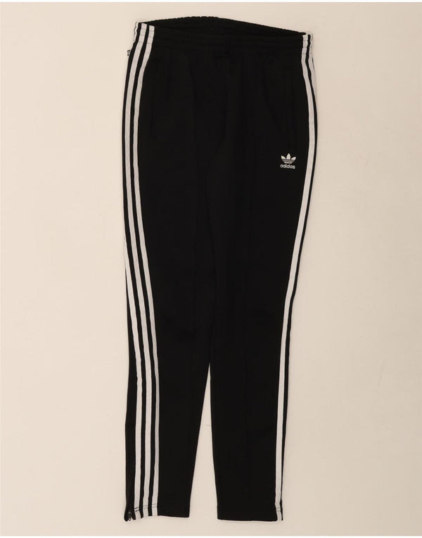 Pantaloni da tuta ADIDAS Aeroready da donna UK 8/10 piccoli cotone nero