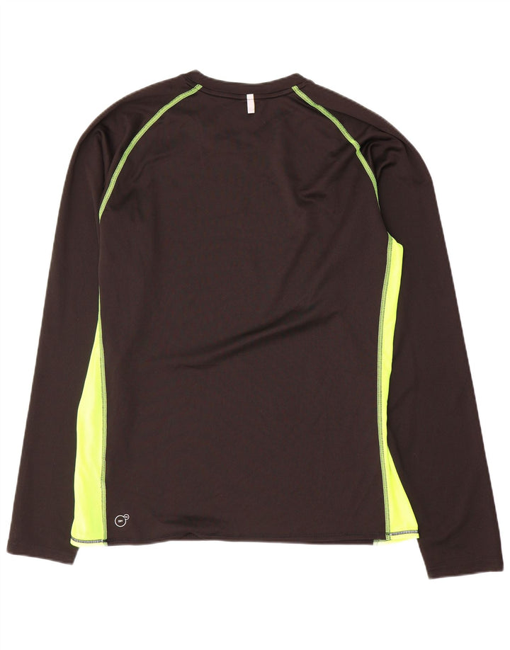 Maglia Puma da uomo a maniche lunghe grande nera color block