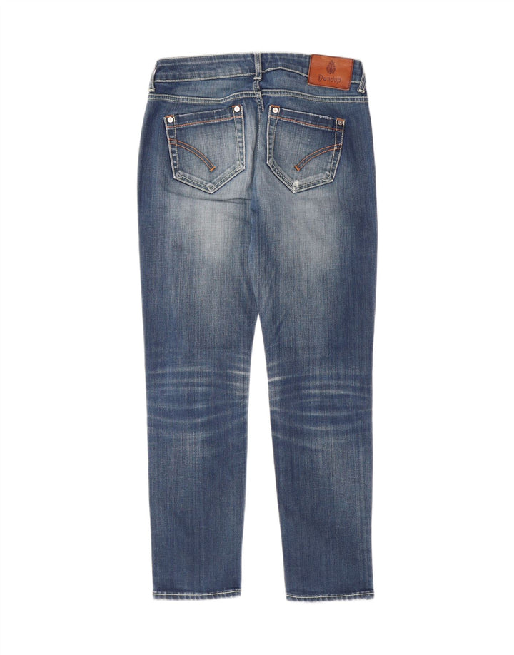 DONDUP Womens Monroe Slim Jeans W28 L28 Blue Cotton