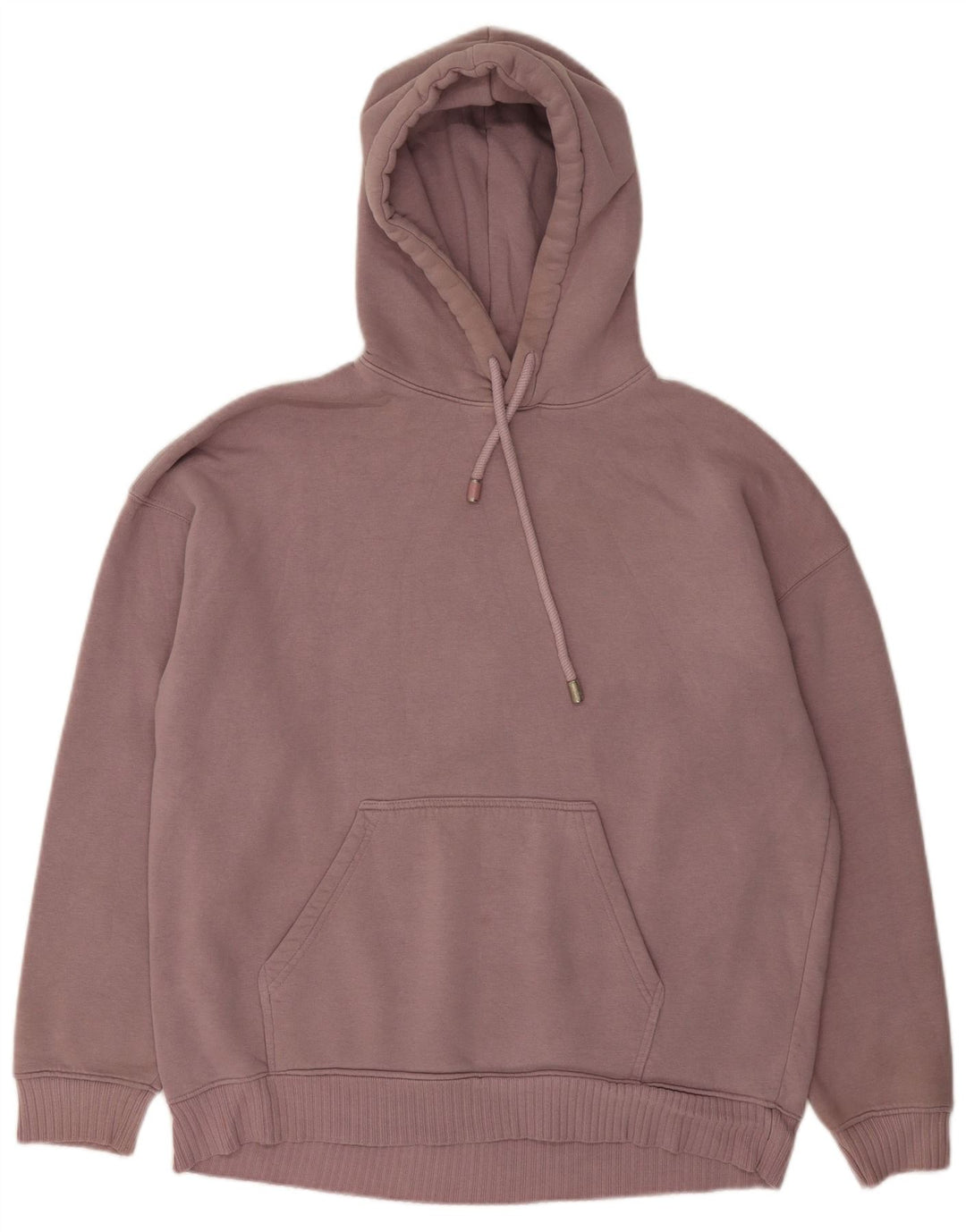 Maglione oversize con cappuccio da donna Zara UK 10 piccolo rosa
