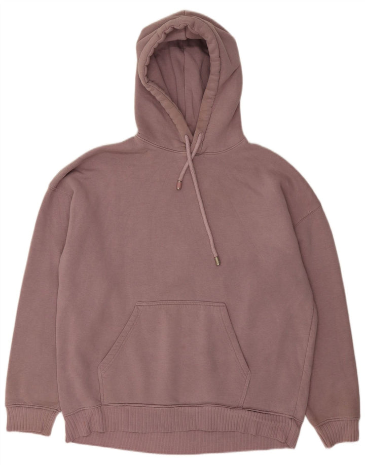 Maglione oversize con cappuccio da donna Zara UK 10 piccolo rosa