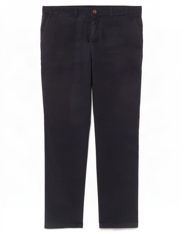 Pantaloni chino slim da uomo Fred Perry W34 L31 cotone blu navy