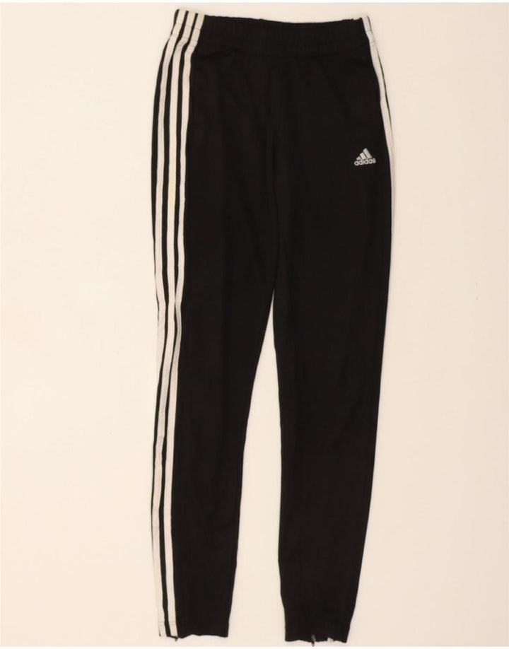 ADIDAS Womens Tracksuit Trousers UK 4/6 XS  Black Polyester Vintage Adidas and Second-Hand Adidas from Messina Hembry 